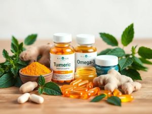 Suplimente naturale pentru sănătatea articulațiilor.