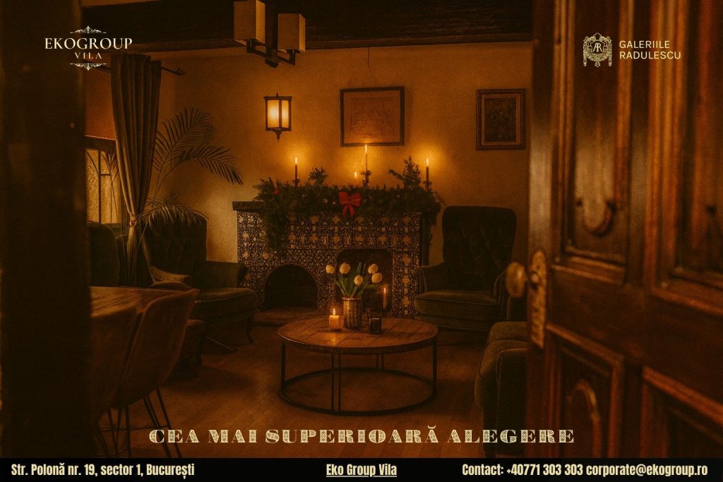 Descoperă cele mai fermecătoare destinatii de craciun în București: Crăciunul anilor ’30 la Eko Group Vila, eleganța interbelică reînviată