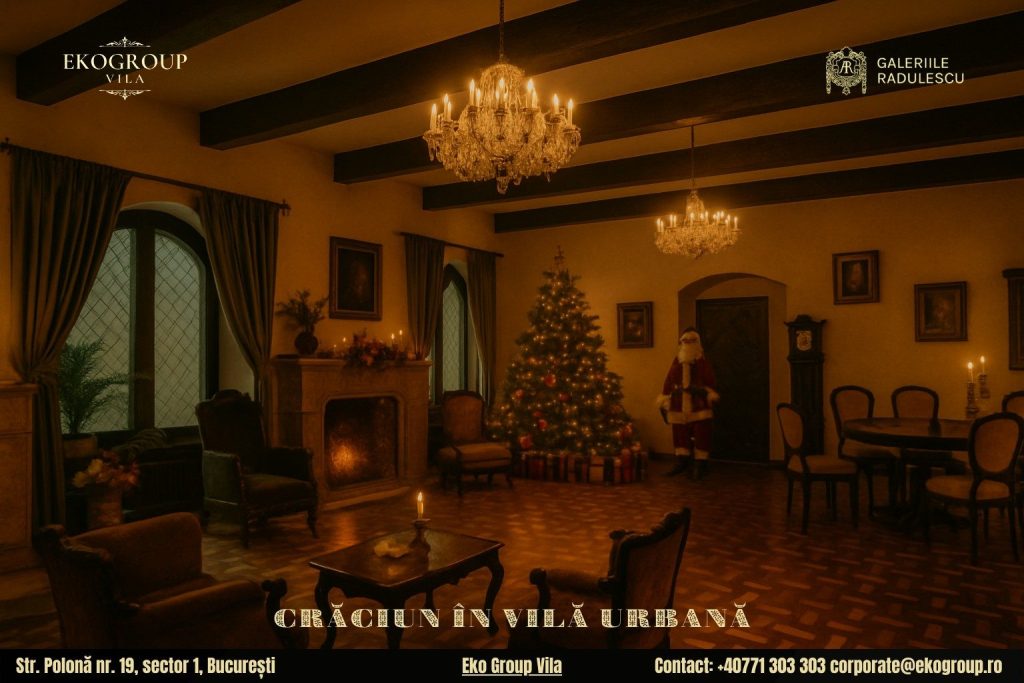 Evenimente de Crăciun București: O Călătorie în Timp cu Crăciunul Anilor ’30 la Eko Group Vila